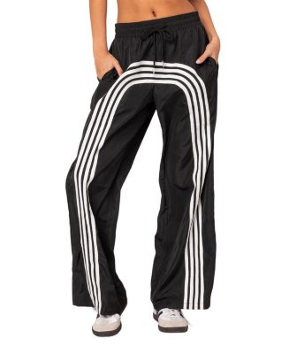 Edikted Wilda Striped Nylon Track Pants | Bloomingdale's
