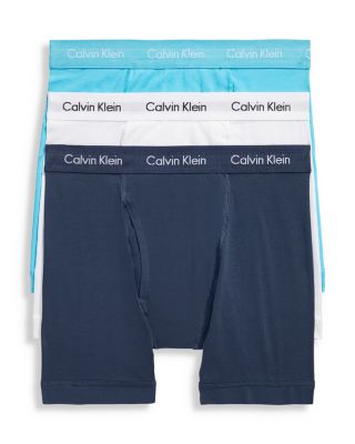 Calvin Klein Cotton Stretch Moisture Wicking Boxer Briefs, Pack of 3