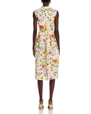 Belted Floral Shirtdress