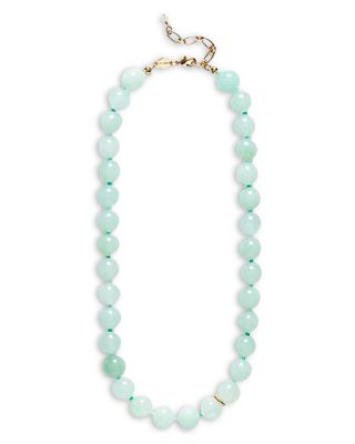 Anni Lu Ball Mixed Bead Collar Necklace, 15.55-17.32
