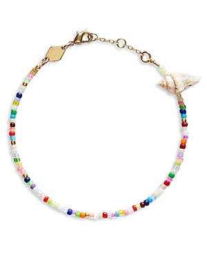 Shop Anni Lu Fiesta Multicolor Bead & Shell Bracelet