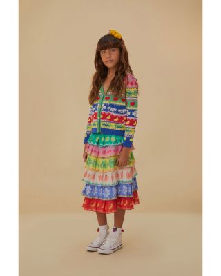 FARM Rio - Girls' Sweet Orchard Cardigan & Skirt - Little Kid, Big Kid
