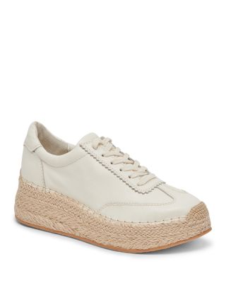 Dolce Vita - Women's Jaja Lace Up Espadrille Platform Sneakers