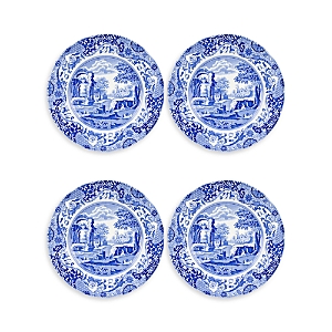 Royal Worcester & Spode Blue Italian Dinner Plate, Set of 4