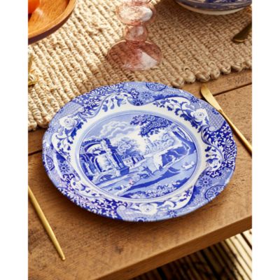 Blue Italian Dinner Plate, Set of 4