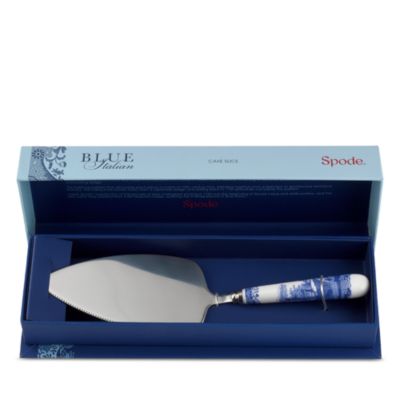 Blue Italian Cake Server