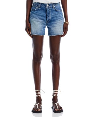 Vintage Cuff Off Denim Shorts in Noelle