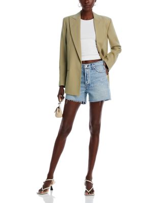 rag & bone Vintage Cut Off Denim Shorts in Solana Jewel