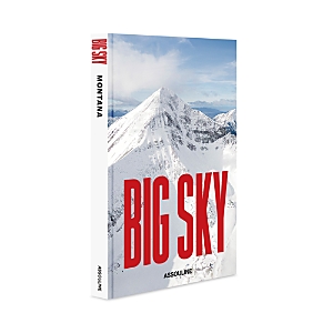Assouline Publishing Big Sky Hardcover Book In Blue
