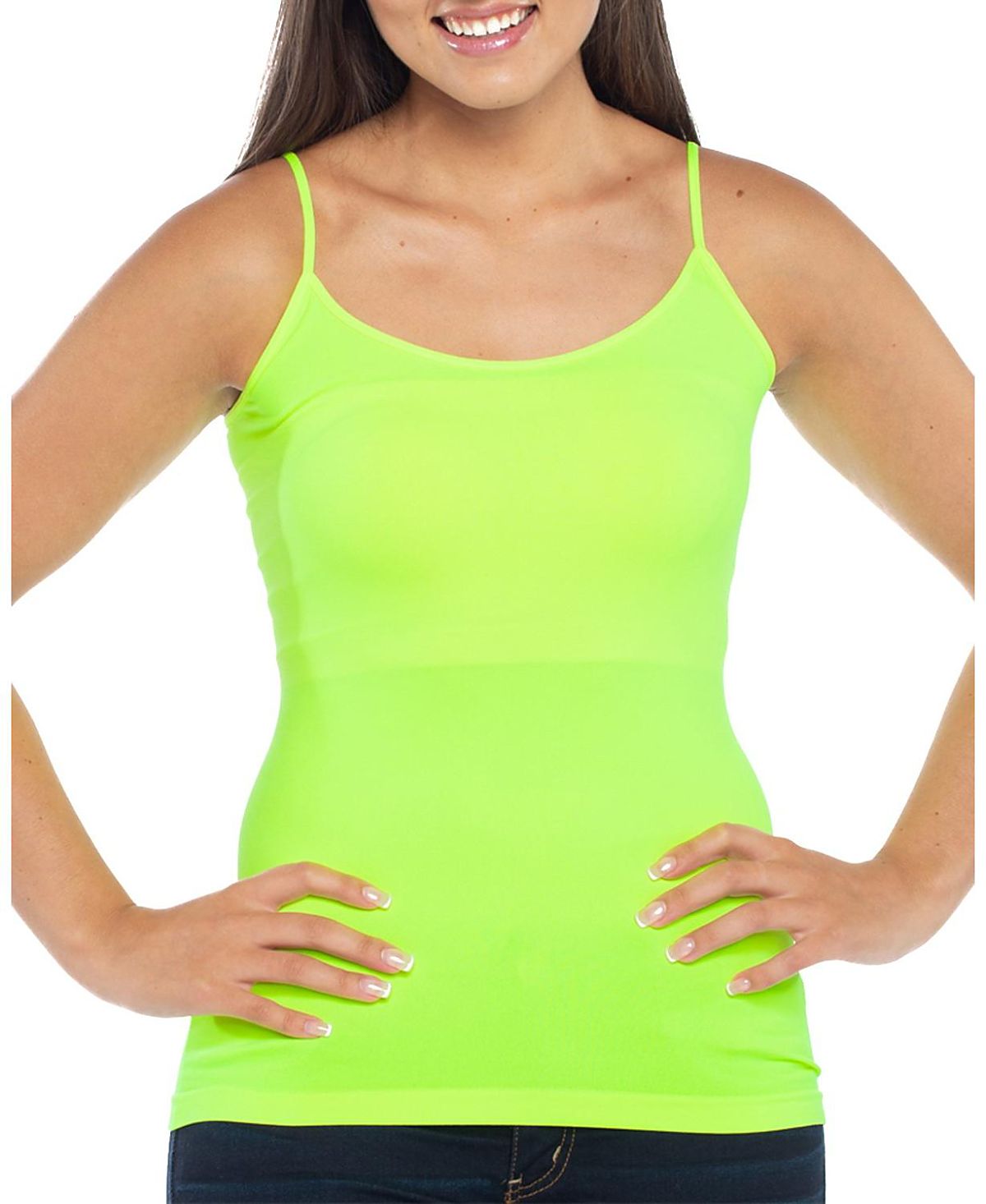 Malibu Sugar Girls' Solid Full Cami - Big Kid