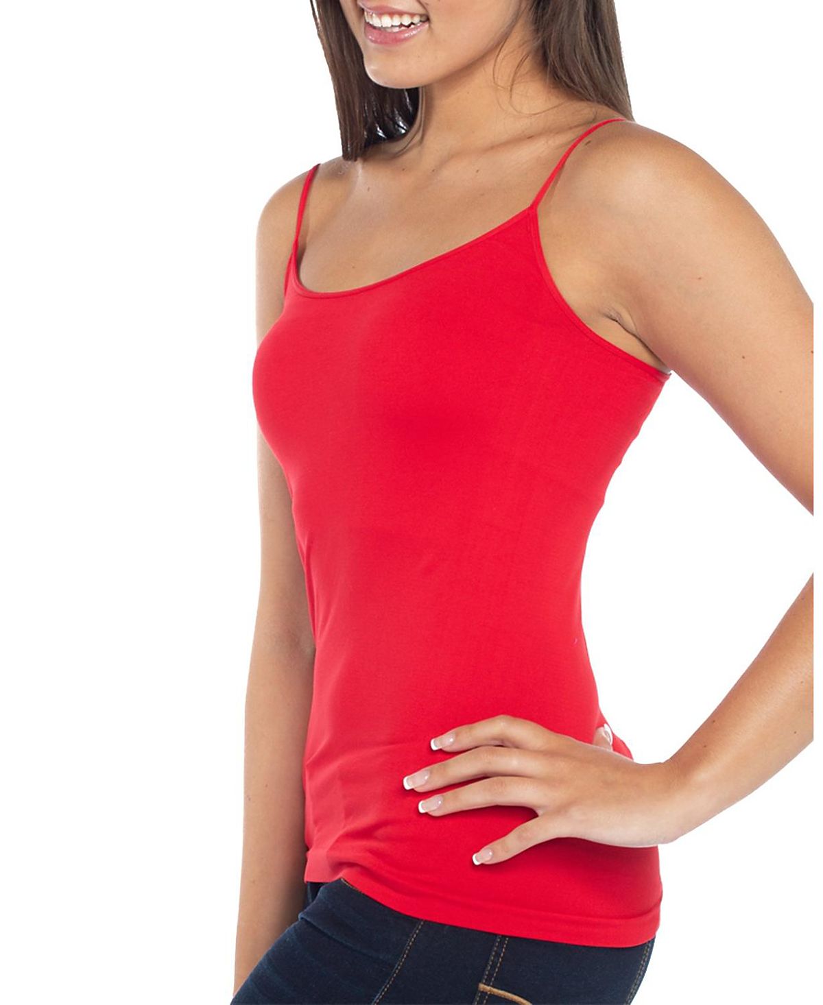 Malibu Sugar Girls' Solid Full Cami - Big Kid