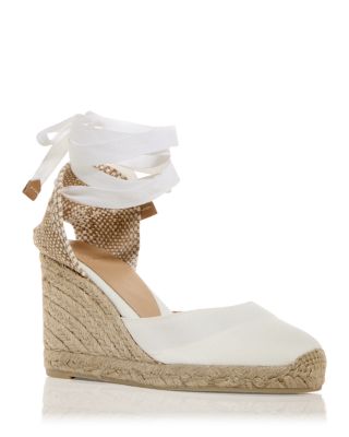 Women's Carina Ankle Tie Espadrille Wedge Sandals