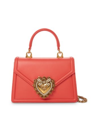 Dolce & Gabbana - Small Smooth Leather Devotion Bag