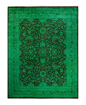 Shop Bloomingdale's Fine Vibrance M1339 Area Rug, 8'2 X 10'9 In Green