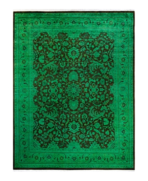 Bloomingdale's Fine Vibrance M1339 Area Rug, 8'2 X 10'9 In Green