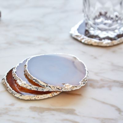 Lumino Gemstone Coasters, Set of 4