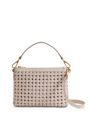 REISS - Brompton Woven Crossbody Bag