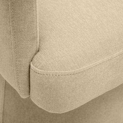 Kristen Upcycled Chenille Rolling Desk Chair