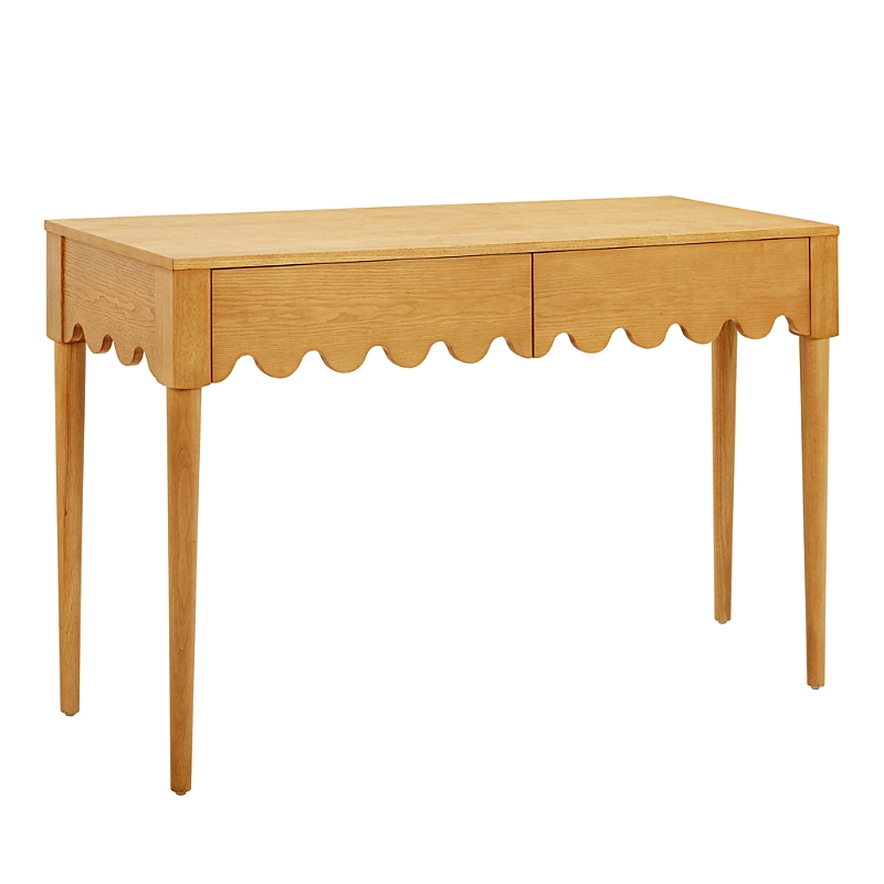 Tov Furniture Oodle Natural Ash 2-Drawer Desk
