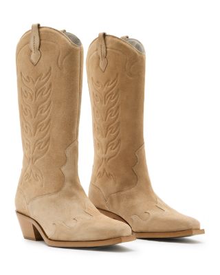 ALLSAINTS Women's Dolly Pull On Western Boots