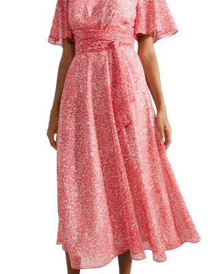 Marie Floral Print Dress