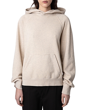 Shop Zadig & Voltaire Georgy Mo Photoprint Hoodie In Scout