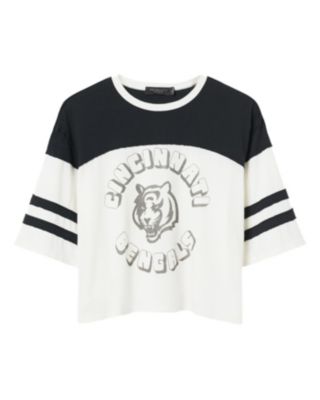 Junk Food Clothing - Women's NFL Cincinnati Bengals Hail Mary Tee