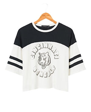 Junk Food Clothing Women's Bengals Hail Mary Tee