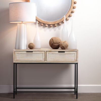 Reed Console Table