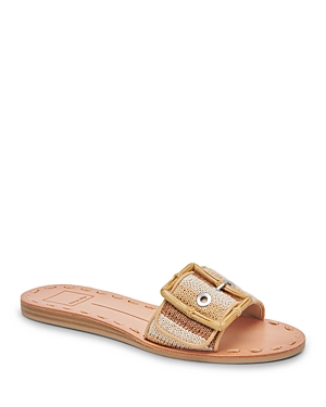 Dolce Vita Dasa Slide Sandal In Tan Multi