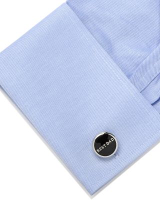 Best Dad Round Cufflinks