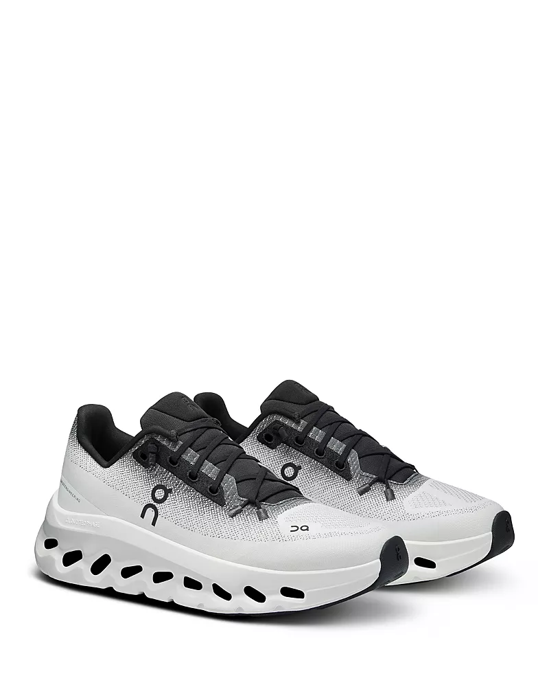 On Women's Cloudtilt Low Top Sneakers in Black