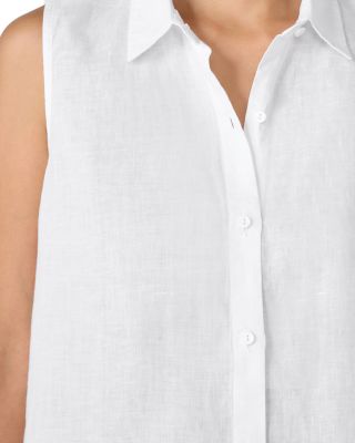 Button Front Linen Shirt