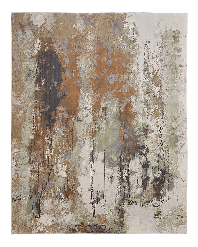 Shop Feizy Clio Clo39k1f Area Rug, 2' X 3' In Orange