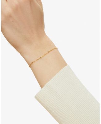 10K  Gold Letter Bracelet