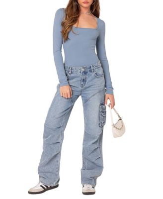 Joanna Square Neck Bodysuit