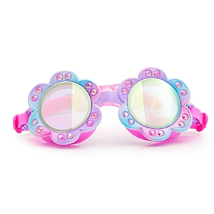 Shop Bling2o Girls' Moonflower Flower Shape Swim Goggles - Ages 5+ In Multi