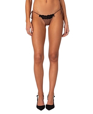 EDIKTED CASSEY LACEY STRING BIKINI BOTTOM