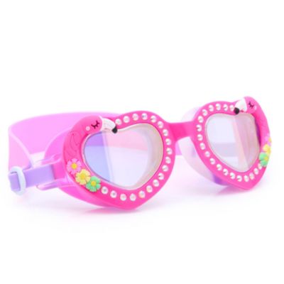 Girl Tropical Toucan Flamingo Swim Goggle - Little Kid