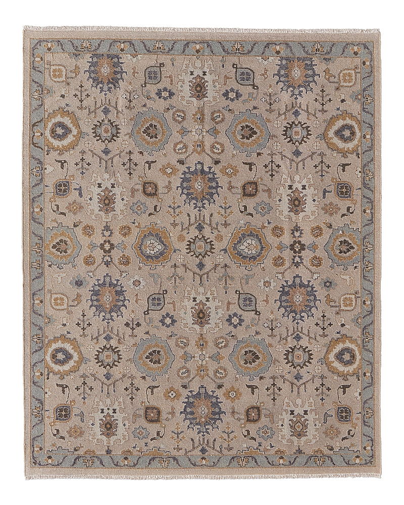 Shop Feizy Corbitt Cor0613f Area Rug, 3'6 X 5'6 In Tan/blue