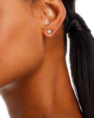 Diamond Stud Earrings in 14K Yellow Gold, 1.20 tcw