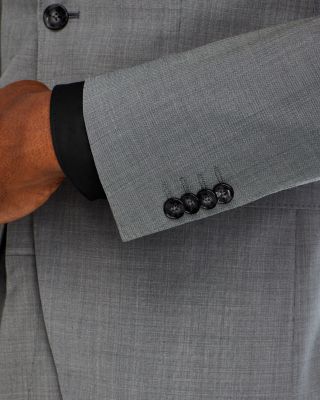 H-Huge Tic Weave Slim Fit Suit