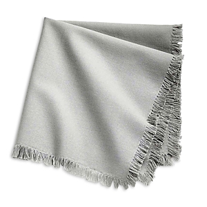 Aman Imports Fringed Napkin - Exclusive In Silver Grey