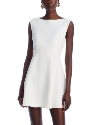 French Connection Whisper Classic Mini Dress - Summer White - 8
