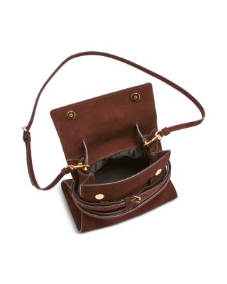 Tie Me Small Leather Shoulder Bag