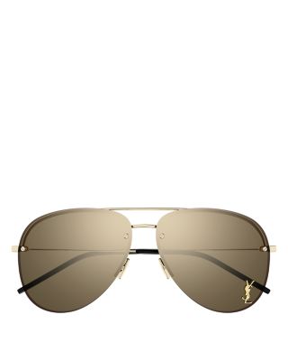 Classic 11 M Brow Bar Aviator Sunglasses, 59mm