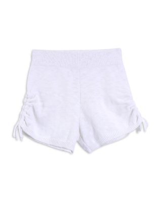 Truce - Girls' Loose Knit Cinched Shorts - Big Kid