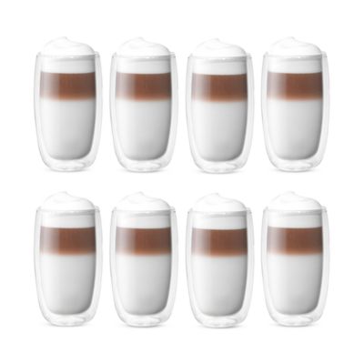 Sorrento Latte Glass, Set of 8
