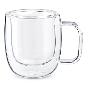 Zwilling J.a. Henckels Zwiling J. A. Henckels Sorrento Plus Espresso Glass Mug, Set Of 2 In Clear