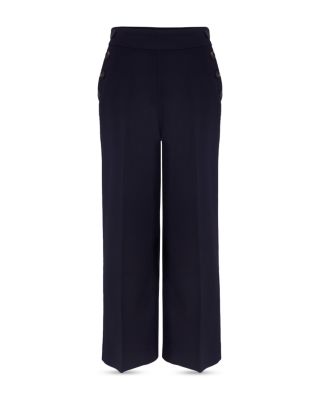 Simone Cropped Wide Leg Pants